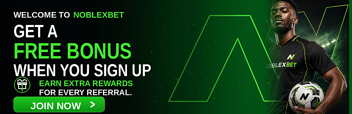 NoblexBet signup bonus and referral rewards